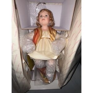 Georgetown Collection Adriana the Harvest Angel Porcelain Doll Collectible Decor
